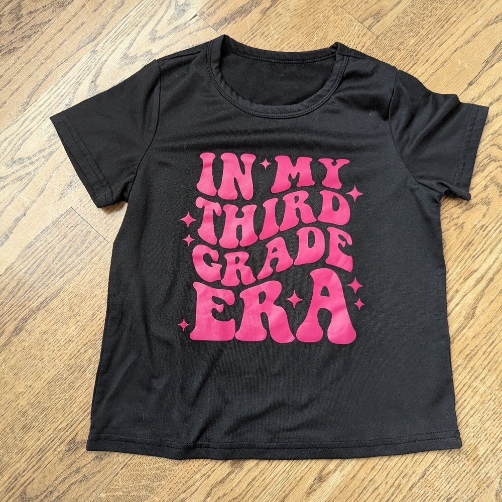 Third grade back to school shirt in my 3rd grade era boutique milk silk